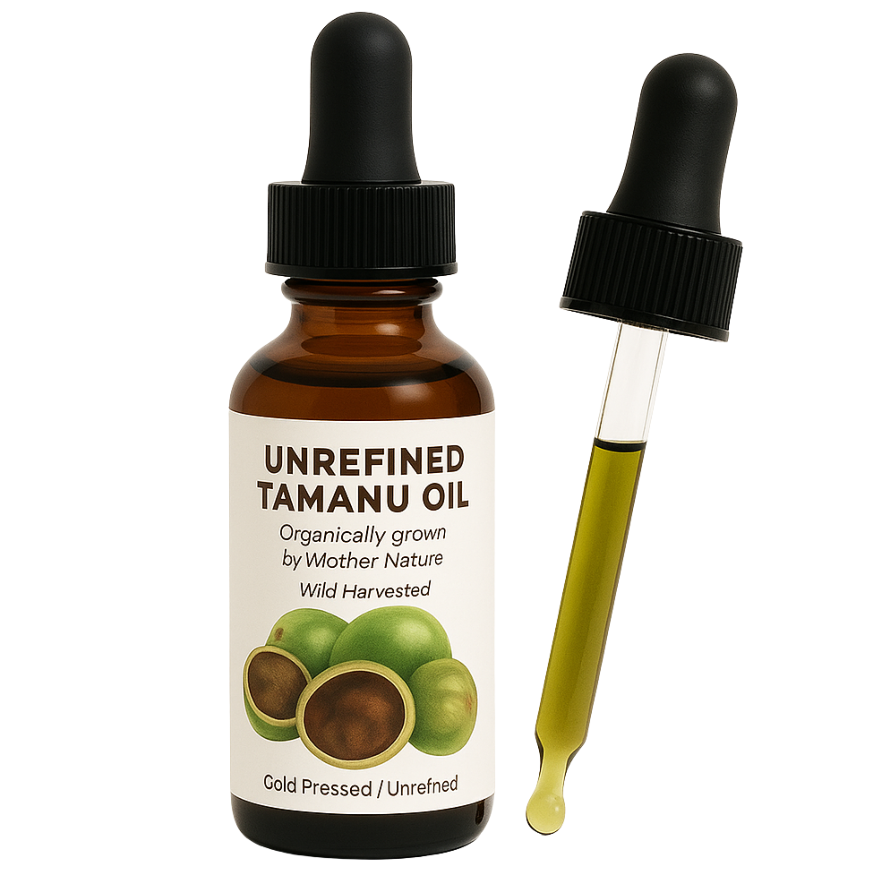 Tamanu Oil – Cold-Pressed Oil for Acne Scars, Irritated