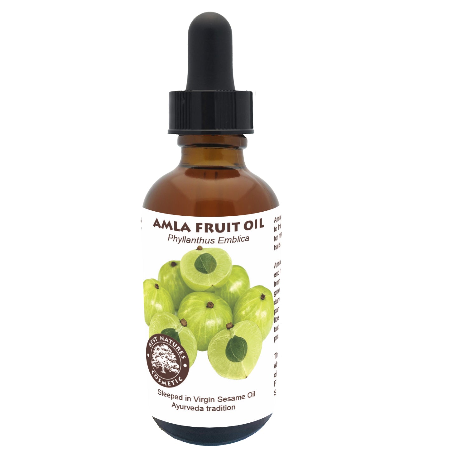 Amla Oil strengthens hair, reduce premature pigment loss from hair, or greying, stimulate hair growth, reduce hair loss, dandruff ...