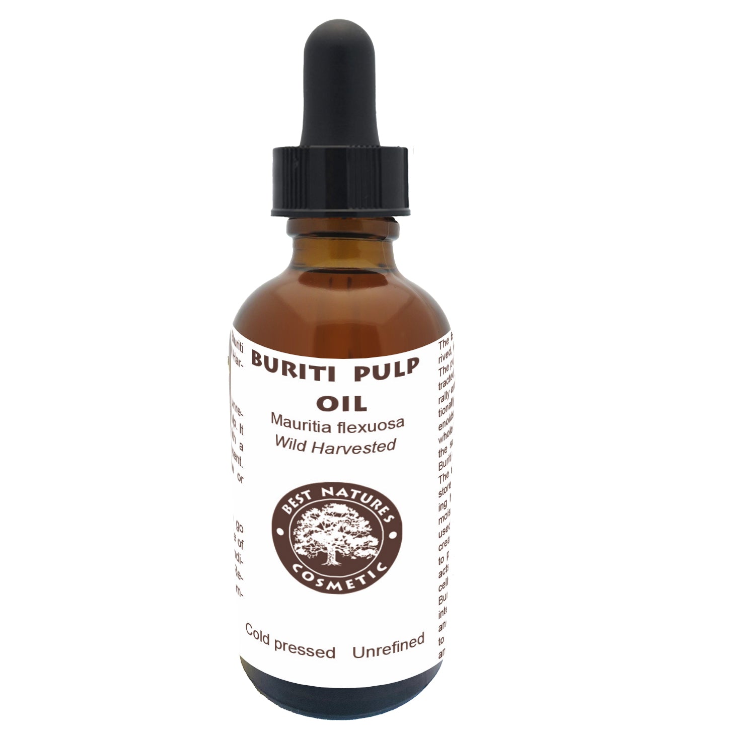 Buriti Pulp Oil Wild Harvested