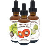 Batana Oil, Soursop Oil, Amla Oil - Triple Power Hair Care Set of 3 oils