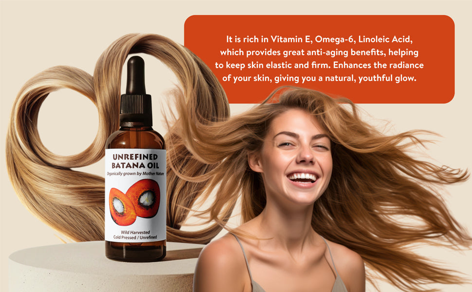 Hair Growth and Repair: Raw Batana Oil from Honduras - 100% Pure & Natural - For Thicker & Stronger Hair. Recognized by Dr. Sebi