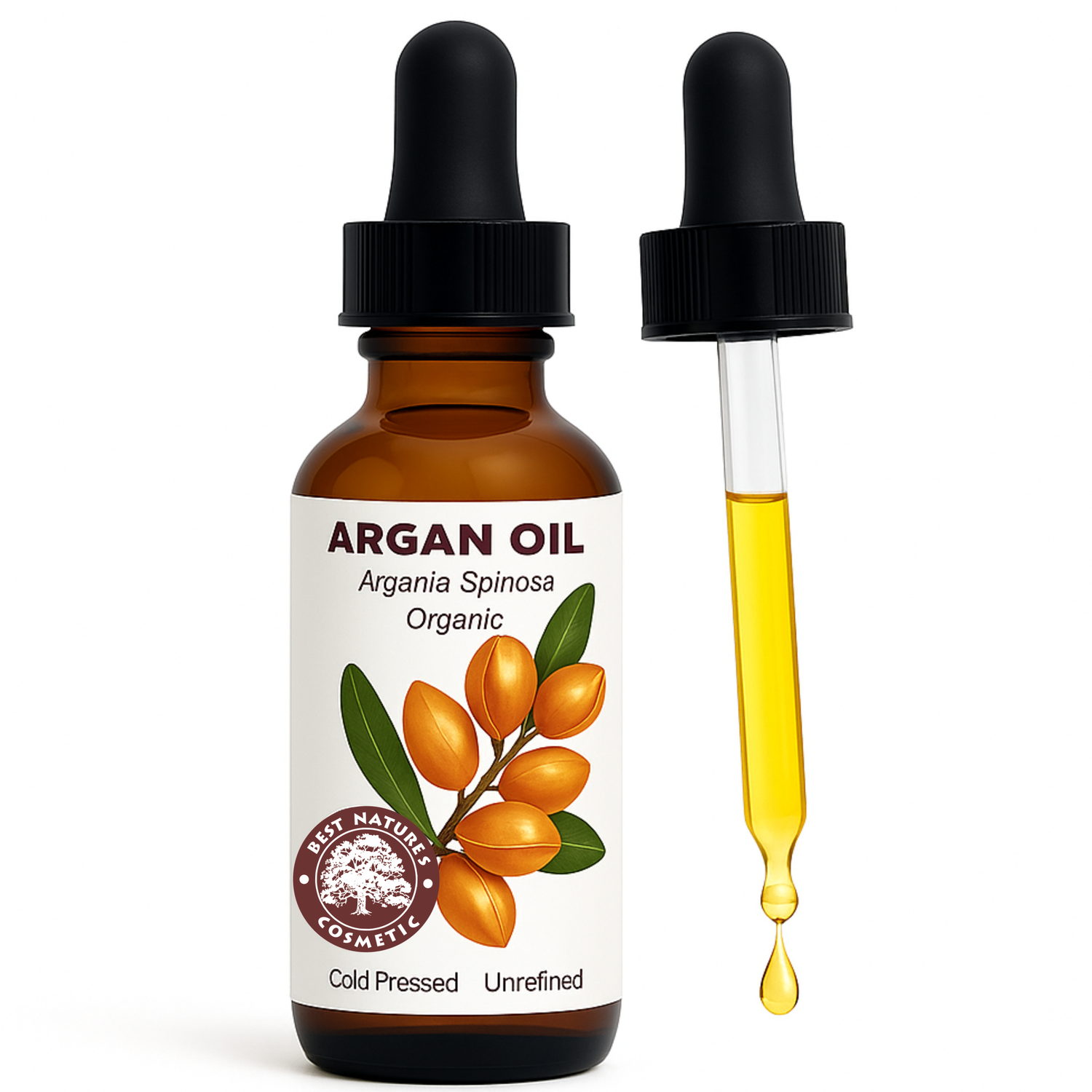 Argan Oil – Smooths Frizz, Adds Shine & Nourishes Skin and Hair