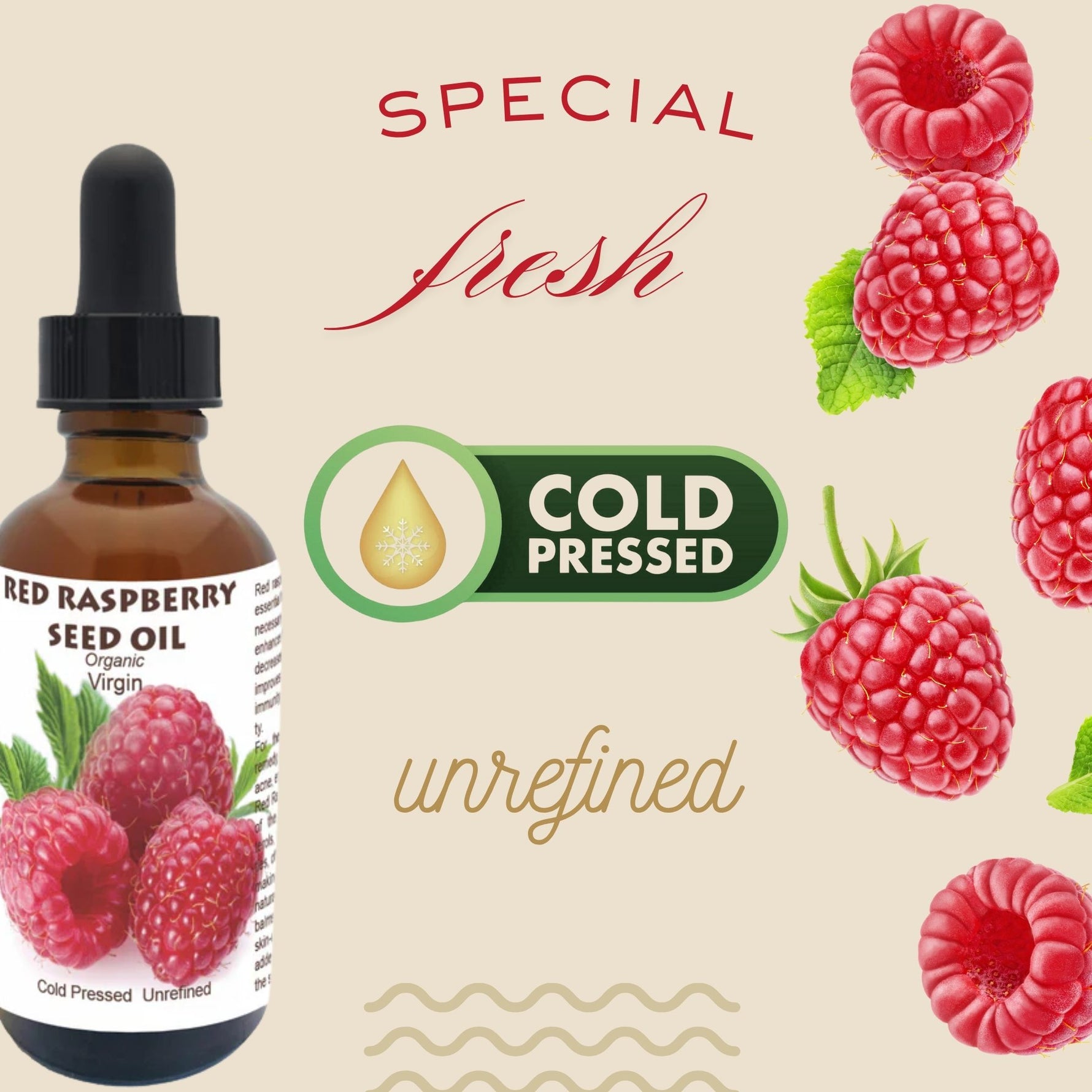 cold pressed strawberry seed oil Red Raspberry Seed Oil Organic Cold Pressed – Best Natures Cosmetic