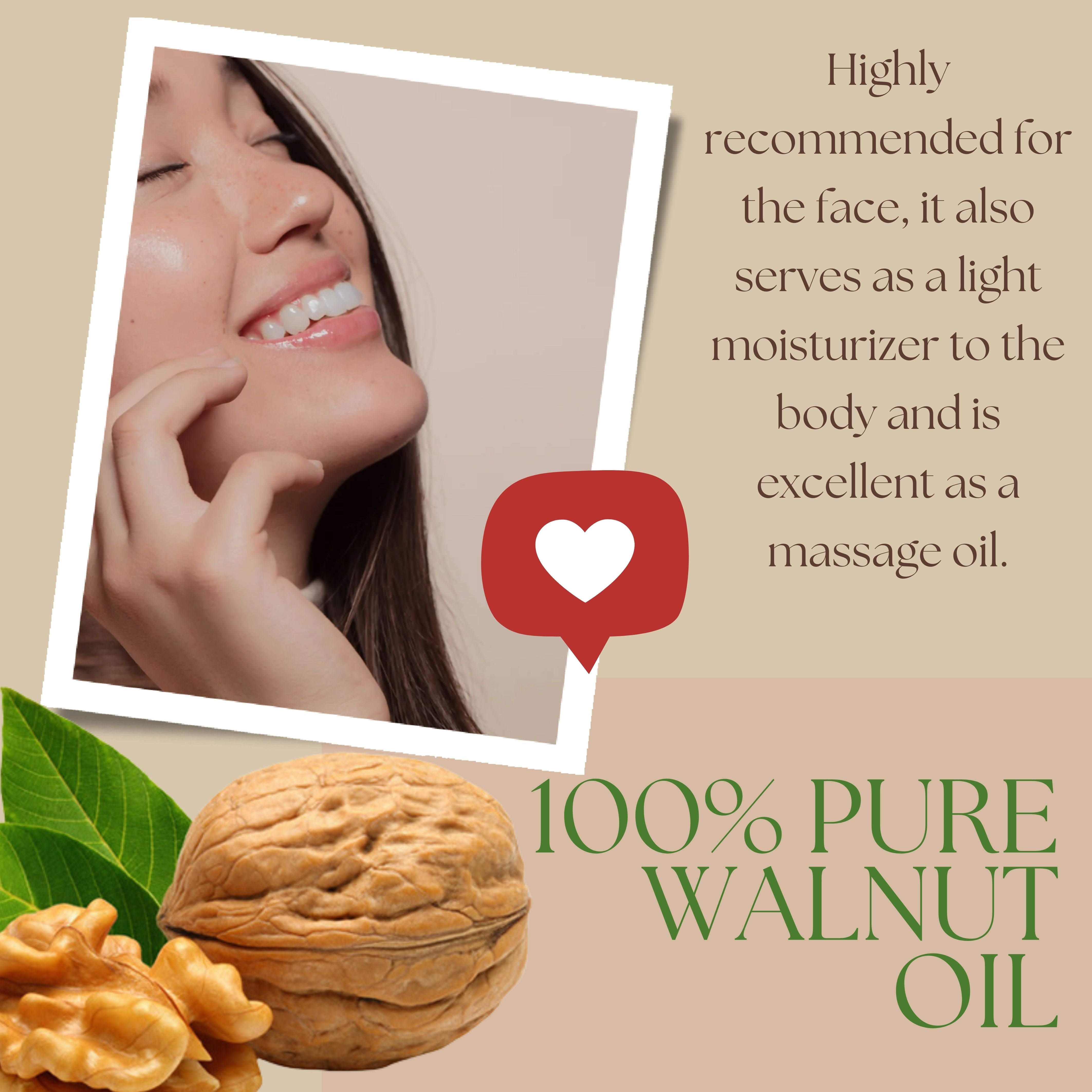 Walnut Oil Organic Cold Pressed – Best Natures Cosmetic