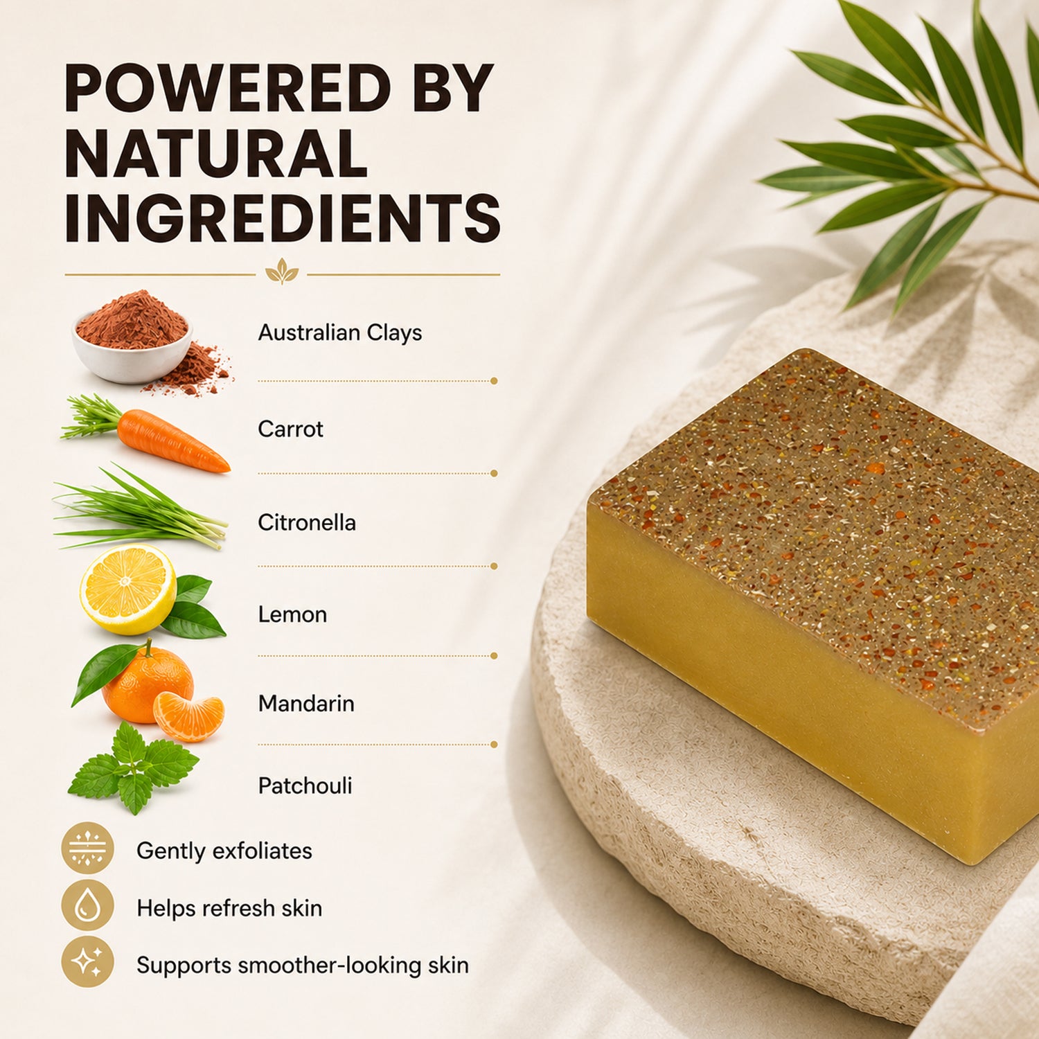 Anticellulite Soap. All Natural SLS Free 120g