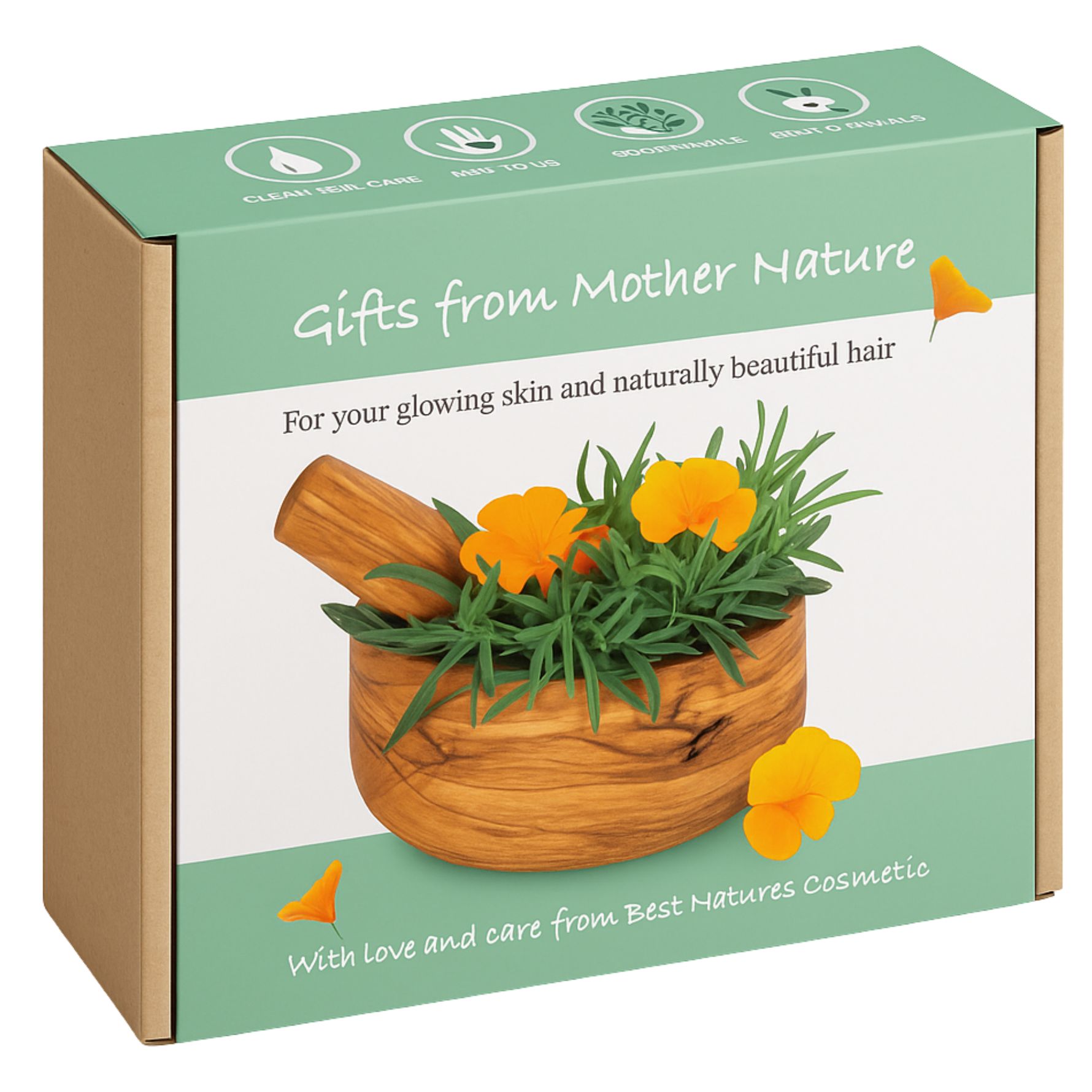 Gft Box for Cosmetic Oil 1oz, 2oz