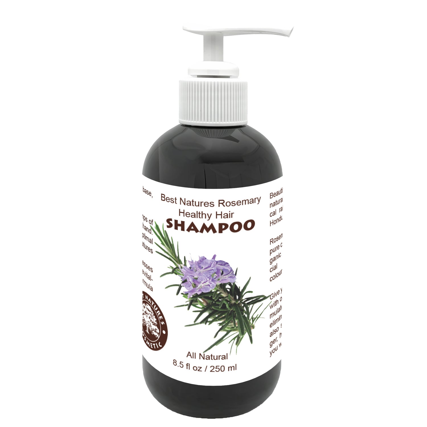 Rosemary Shampoo – Deep Cleanse, Hair Growth, Natural Ingredients 8.5 fl oz / 250ml