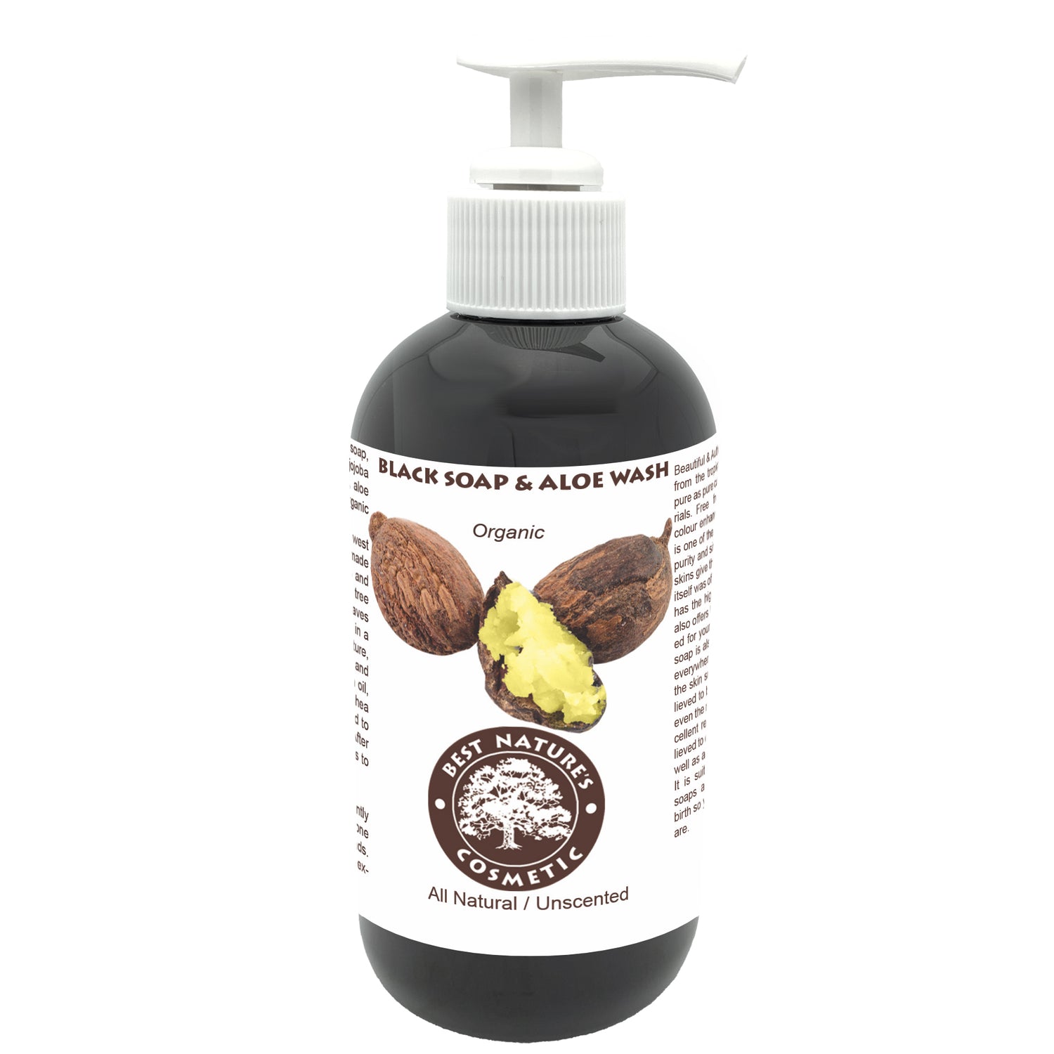 Black Soap & Aloe Wash (Organic)