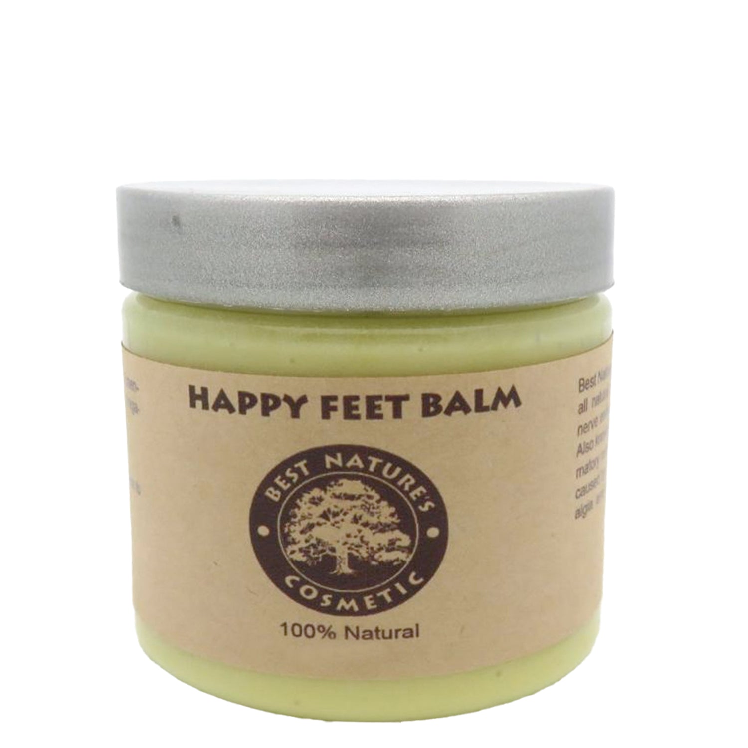 Happy Feet Balm - to cool down pain, reduce burning, gives relaxing uplifted feel to your skin. 5oz / 150 ml