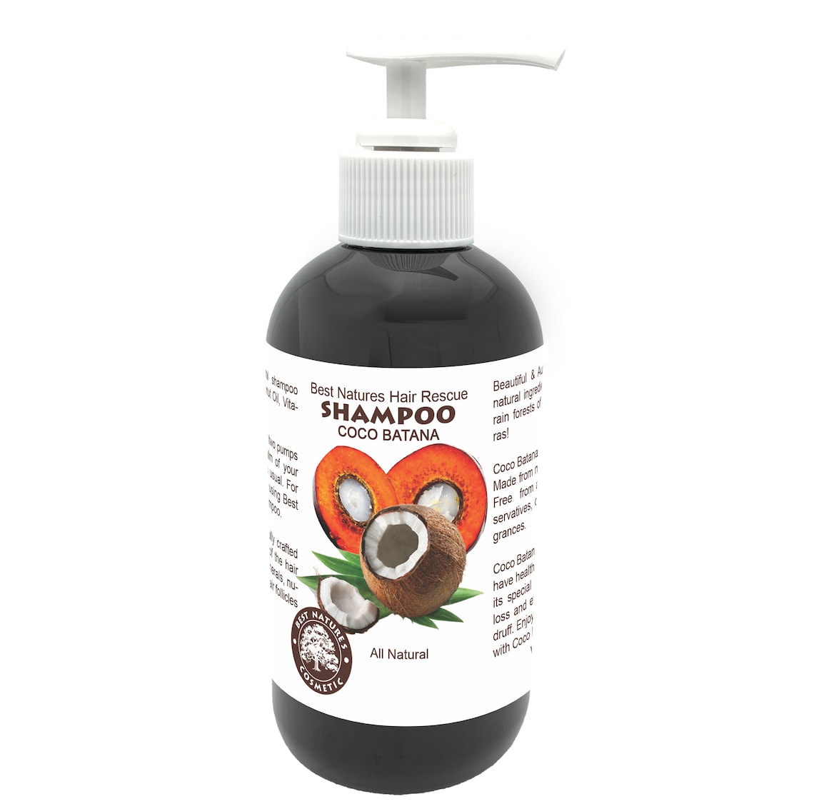 COCO BATANA Shampoo - hair growth, strengthens hair, restoring vitality to dry and damaged hairs, reduce hair loss...