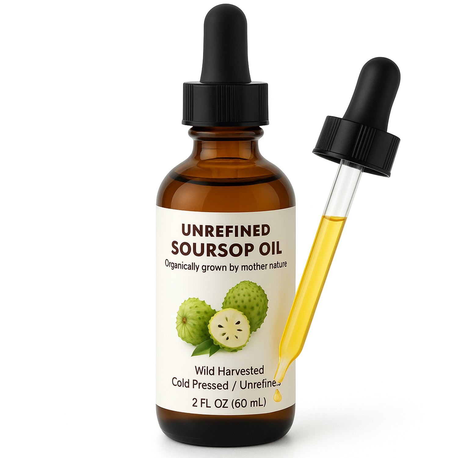 Soursop Anona Graviola Guanabana Oil (organic, cold pressed, undiluted, unrefined)