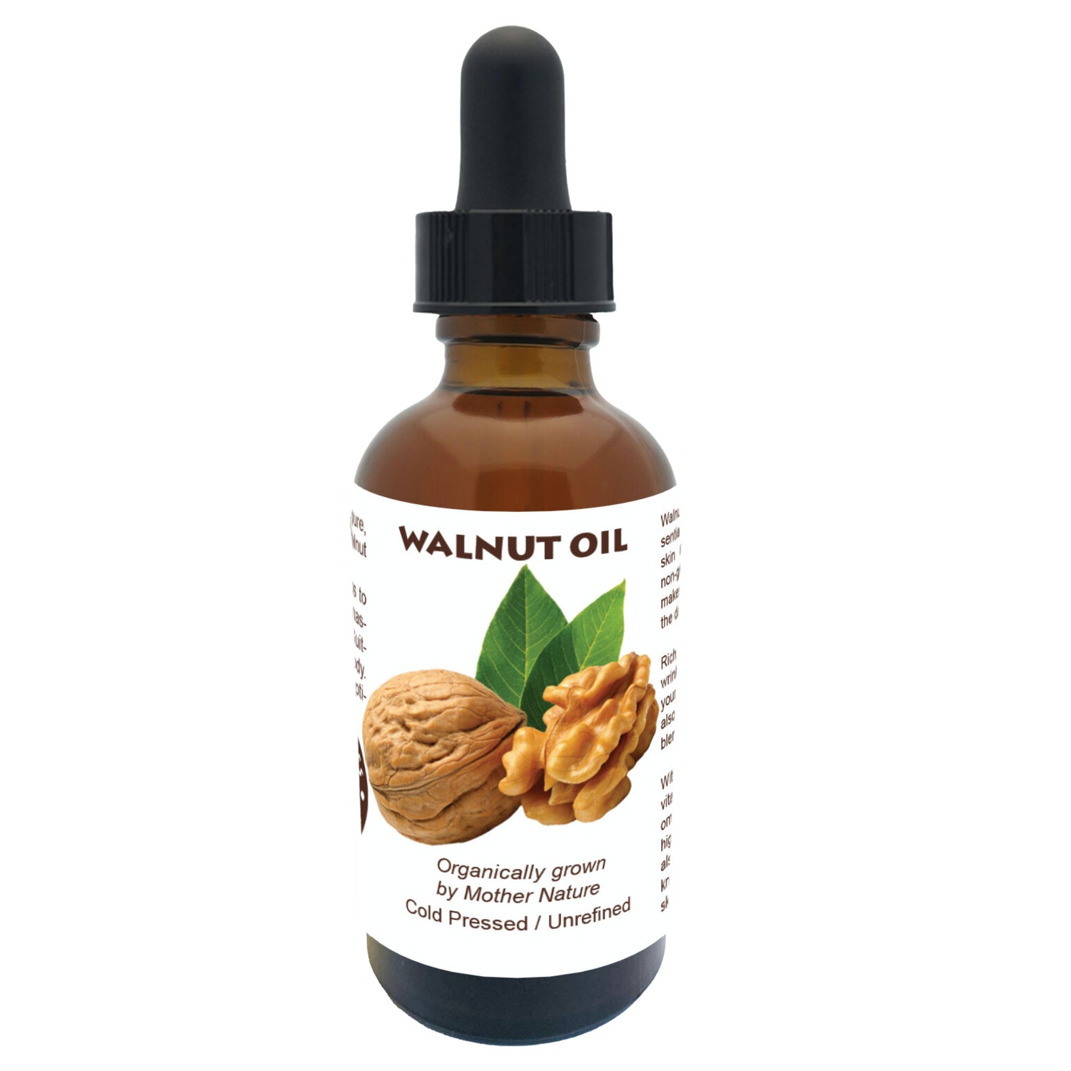 Walnut Oil – Organic Cold-Pressed Oil for Dry Skin & Damaged Hair
